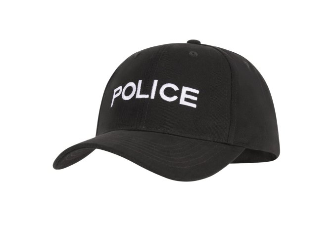 Čepice POLICE baseball ČERNÁ