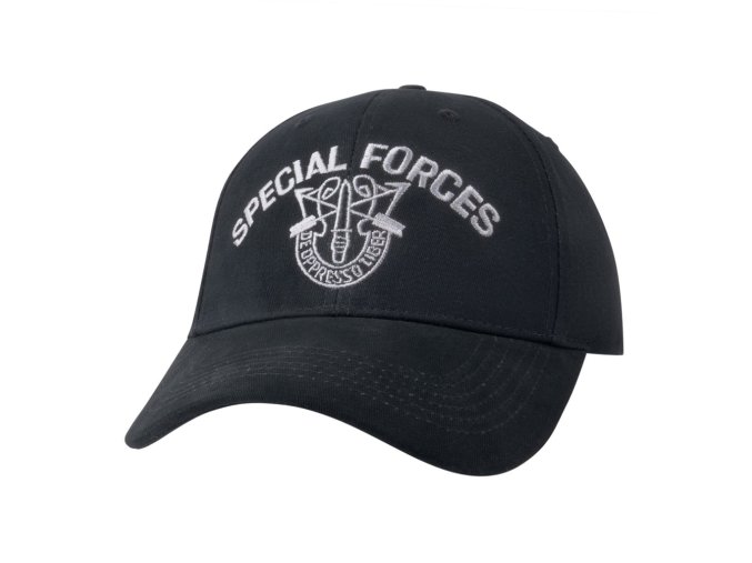 Čepice SPECIAL FORCES baseball ČERNÁ
