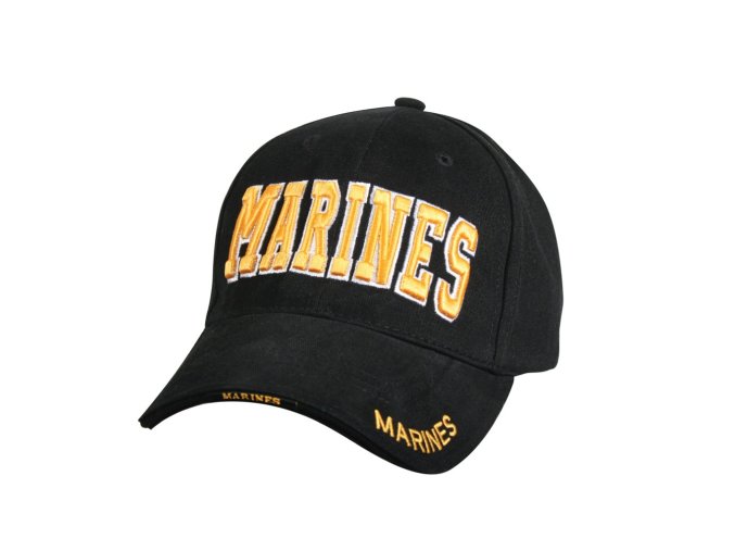 Čepice DELUXE MARINES baseball ČERNÁ
