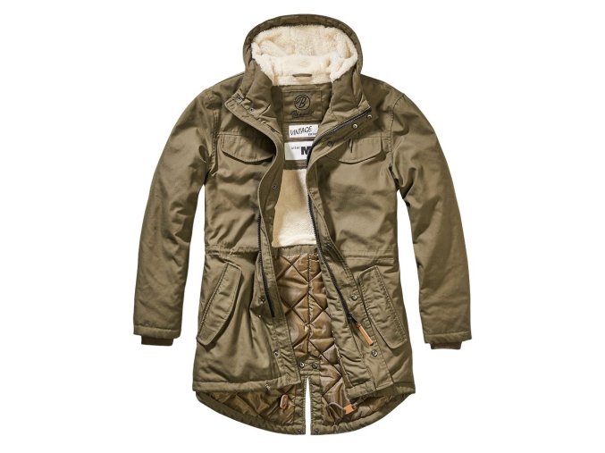 Bunda - parka MARSH LAKE ZELENÁ