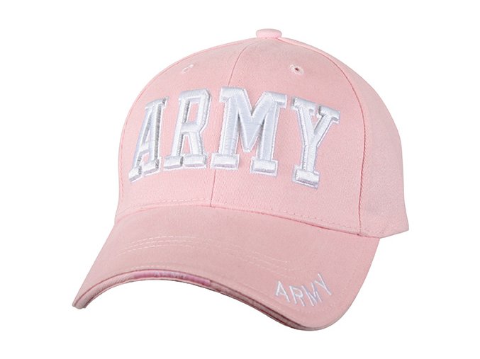 Čepice DELUXE ARMY dámská baseball RŮŽOVÁ