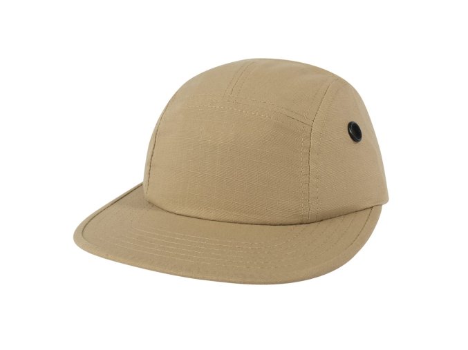 Čepice s bočními větracími otvory rip-stop KHAKI