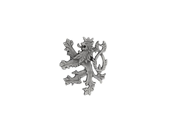 Odznak český lev 30 x 38 mm PIN