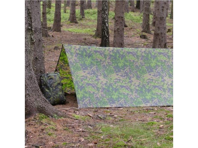 Plachta TASLAN 2x2,8 finské maskování finský M05 II jakost