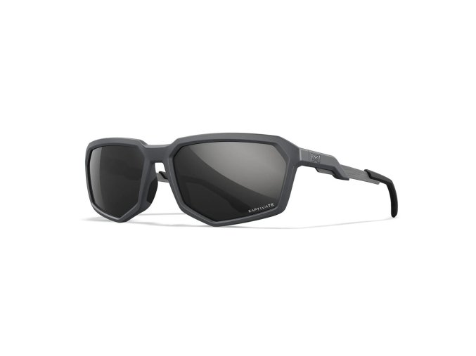 Brýle střelecké WX RECON CAPTIVATE™ ŠEDÝ rám POLARIZOVANÁ KOUŘOVÁ skla