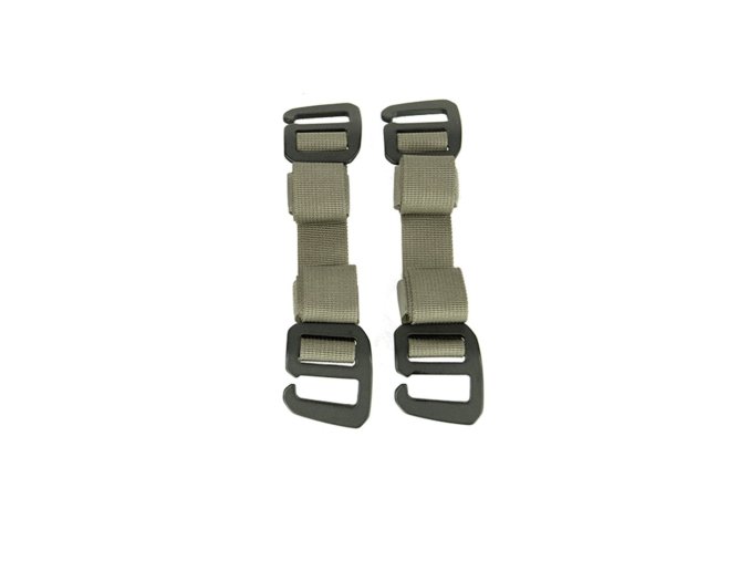 Pásek HOOK UP 2 ks MILITARY GREEN