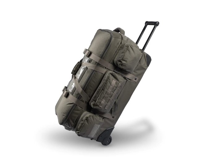 Taška přepravní s kolečky B4 ATLAS MILITARY GREEN