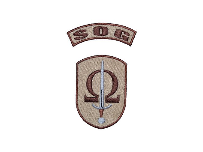 Nášivka SOG DESERT