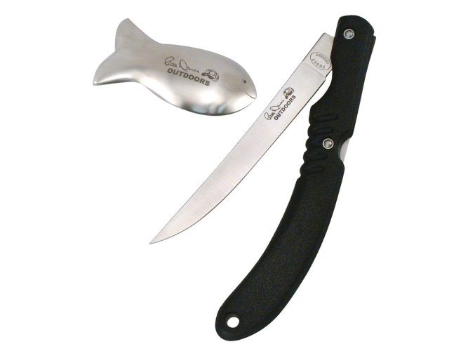 Nůž zavírací BILL DANCE filetovací s mýdlem