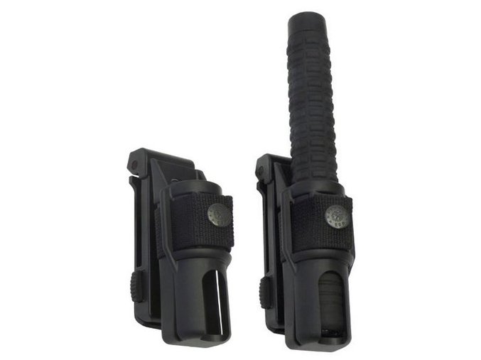 Pouzdro rotační na telesk. obušek 16,18,21" ČERNÉ