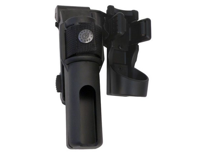 Pouzdro rotační MOLLE pro telesk. obušek 21, 23, 26" a svítilnu