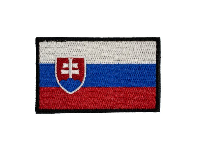 Nášivka vlajka SLOVENSKO velcro BAREVNÁ