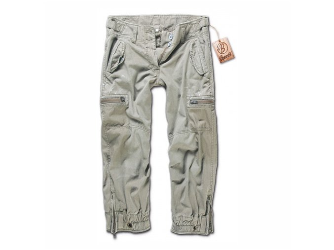 Kalhoty dámské 3/4 SCOTCH ZELENÉ