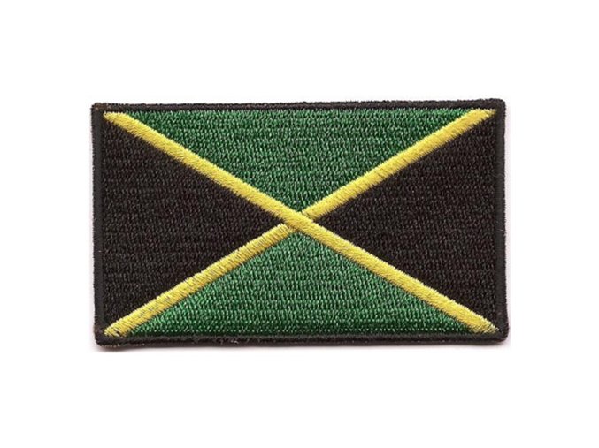 Nášivka vlajka JAMAICA - BAREVNÁ