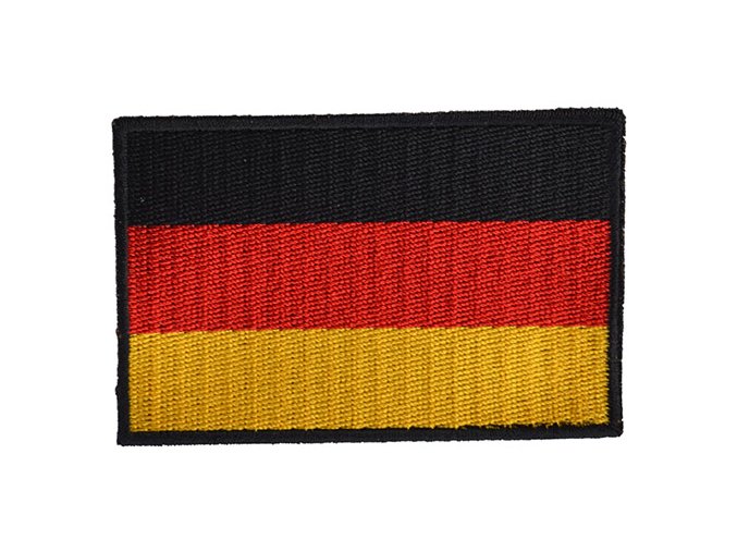 Nášivka vlajka BW NĚMECKÁ - BAREVNÁ VELCRO