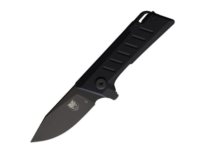 Nůž zavírací SMALL RIPTIDE hladké ostří ČERNÝ