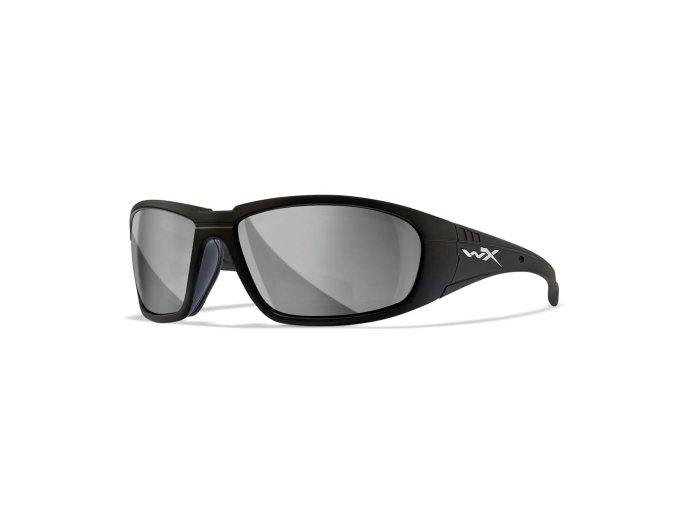 Brýle střelecké WX BOSS CAPTIVATE™ ČERNÝ rám SILVER FLASH skla