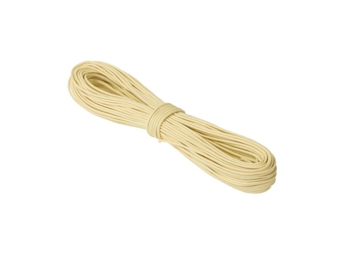 Šňůra paracord TACTICAL KEVLAR 37,5m ŽLUTÁ