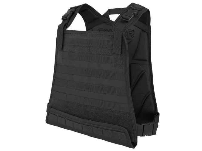 Vesta nosič plátů MOLLE - COMPACT ČERNÝ
