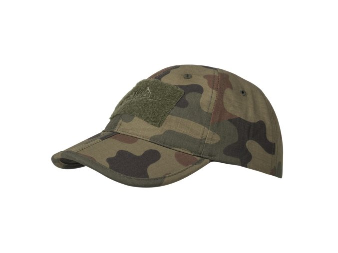 Čepice baseball suchý zip FOLDING® rip-stop PL WOODLAND