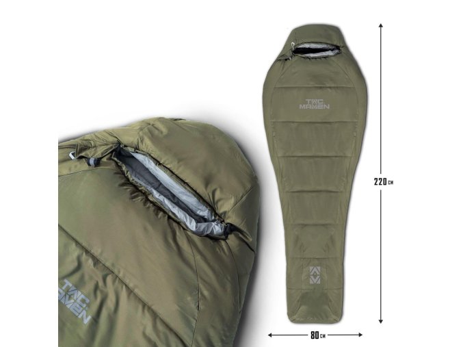 Spacák TAC MAVEN mumie RAL 7013