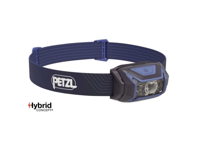 Svítilna čelová ACTIK MODRÁ