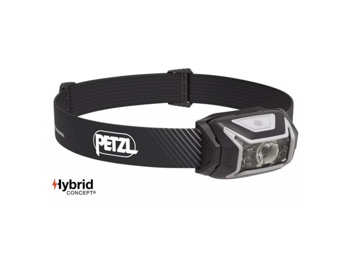 Svítilna čelová ACTIK CORE ŠEDÁ