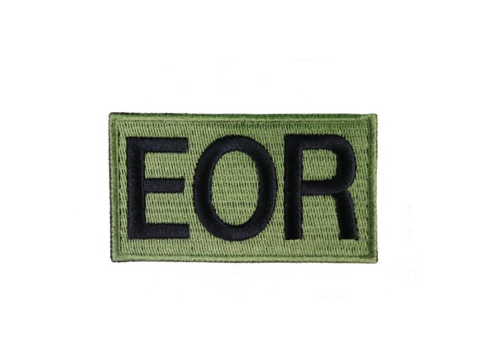 Nášivka EOR ZELENÁ