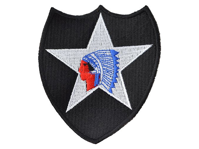 Nášivka 2ND INFANTRY DIVISION- BAREVNÁ
