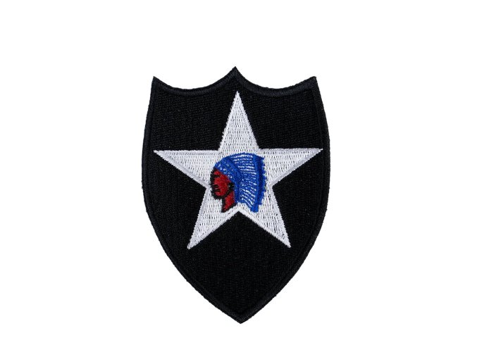 Nášivka 2ND INFANTRY DIVISION malá - BAREVNÁ