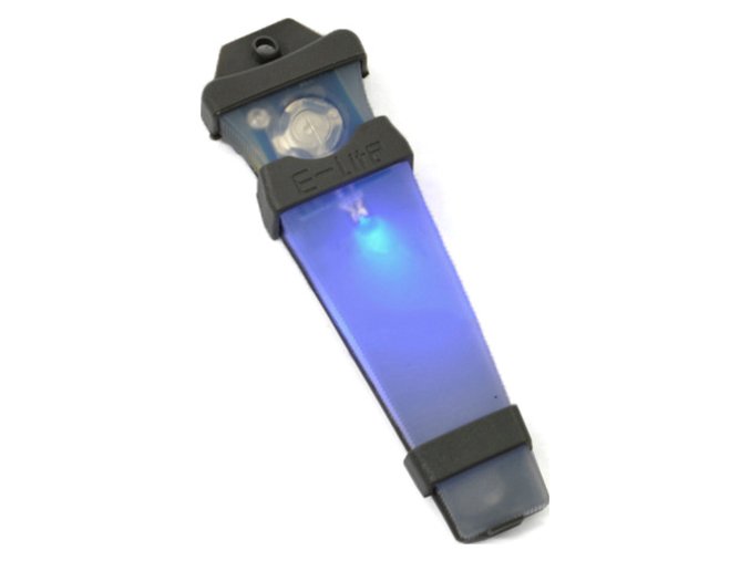 Světlo taktické poziční E-LITE MODRÉ
