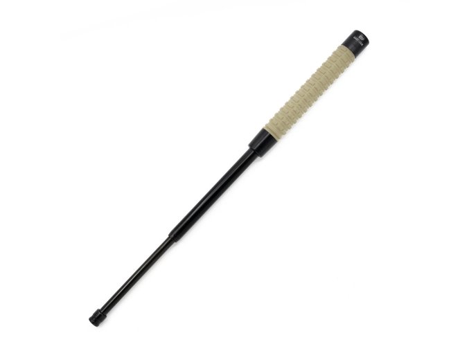 Obušek tlačítkový 51cm/20" kulatá koncovka, protiskluz. rukojeť s pouzdrem KHAKI
