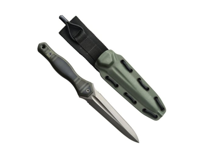 Nůž s pevnou čepelí a KYDEX pouzdrem GOLAK edice