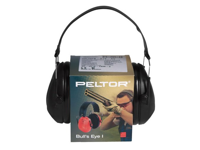 Sluchátka PELTOR H515FB Bull’s Eye™ I ČERNÁ