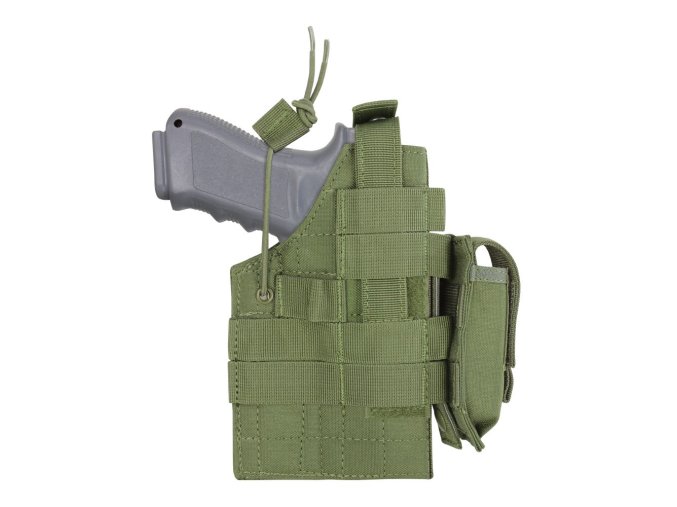 Pouzdro pistolové MOLLE glock oboustranné ZELENÉ