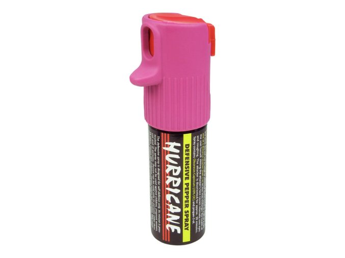 Sprej obranný pepřový HURRICANE 15 ml RŮŽOVÝ