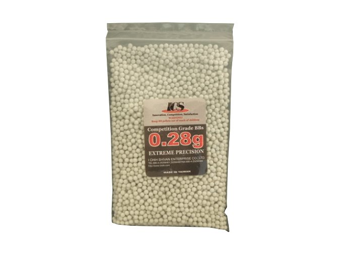 Kuličky airsoft ICS 0.28g 3500ks