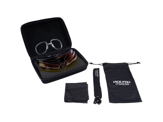 Brýle sportovní GP sada v pouzdře 4 ks skel