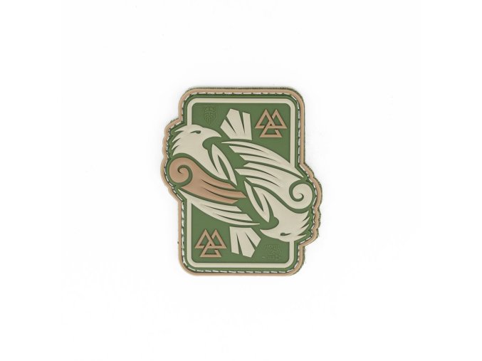 Nášivka ODINS RAVEN plast velcro MULTICAM