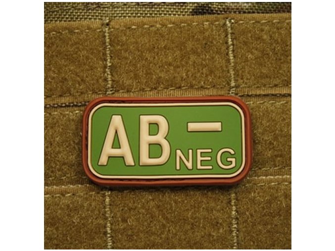 Nášivka KREV AB NEG plast MULTICAM®