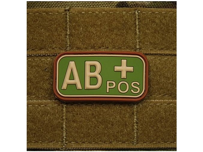 Nášivka KREV AB POS plast MULTICAM®