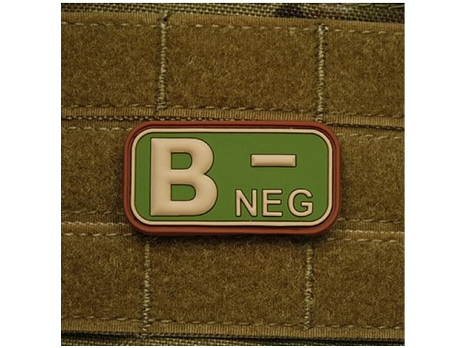 Nášivka KREV B NEG plast MULTICAM®