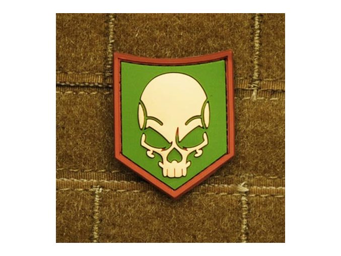 Nášivka SOF SKULL plast MULTICAM