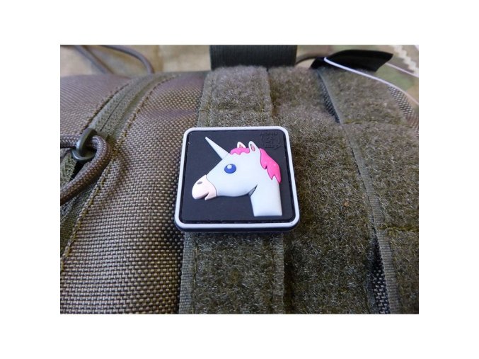 Nášivka JEDNOROŽEC plastová VELCRO