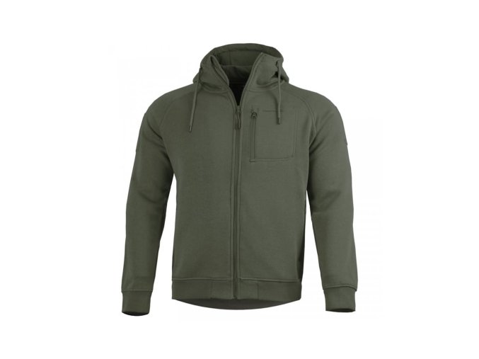 Mikina LEONIDAS 2.0 CAMO GREEN