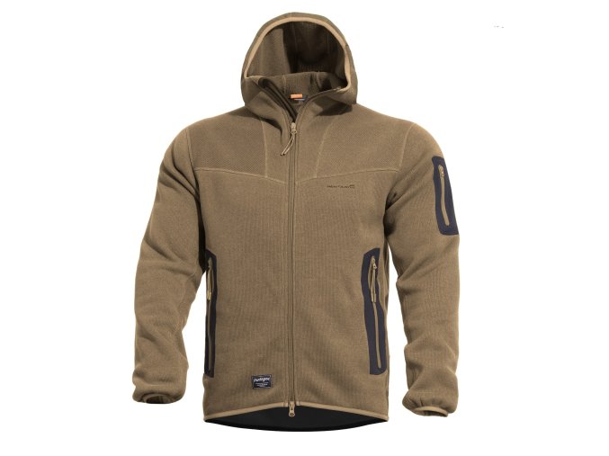 Mikina FLEECE s kapucí FALCON PRO POLARTEC® COYOTE