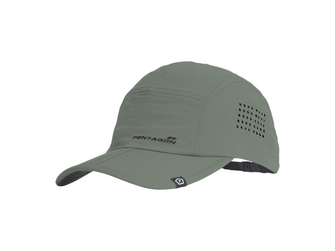 Čepice ZAKROS skládací rip-stop CAMO GREEN