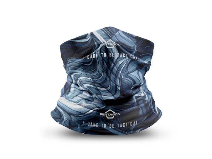 Nákrčník SKIRON LIQUID anatomicky tvarovaný RAF BLUE