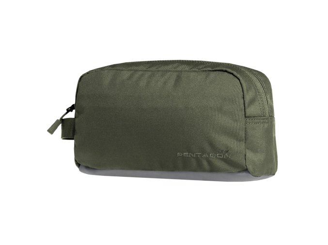 Taška RAW TRAVEL na toaletní potřeby ZELENÁ