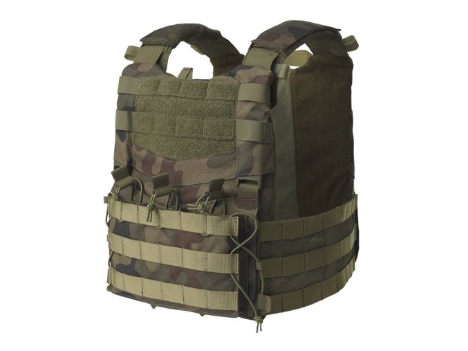 Vesta GUARDIAN MILITARY SET nosič plátů WOODLAND POLSKÝ
